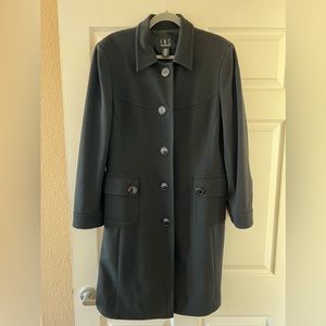 Light Black Coat, Size 14